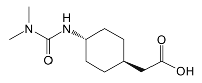 Trans-2-(4-(3,3-Dimethylureido)cyclohexyl)acetic acid