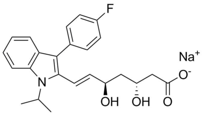(3R,5R)-Fluvastatin Sodium Salt