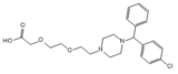 ({2-[(2-{4-[(4-chlorophenyl)phenylmethyl]piperazin-1-yl}ethyl)oxy]ethyl}oxy)acetic acid