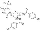 ((2R,3S,5R)-3-((4-Chlorobenzoyl)Oxy)-5-(2,4-Dioxo-5-(Trifluoromethyl)-3,4-Dihydropyrimidin-1(2H)-Yl)