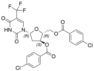((2R,3S,5R)-3-((4-Chlorobenzoyl)Oxy)-5-(2,4-Dioxo-5-(Trifluoromethyl)-3,4-Dihydropyrimidin-1(2H)-Yl)